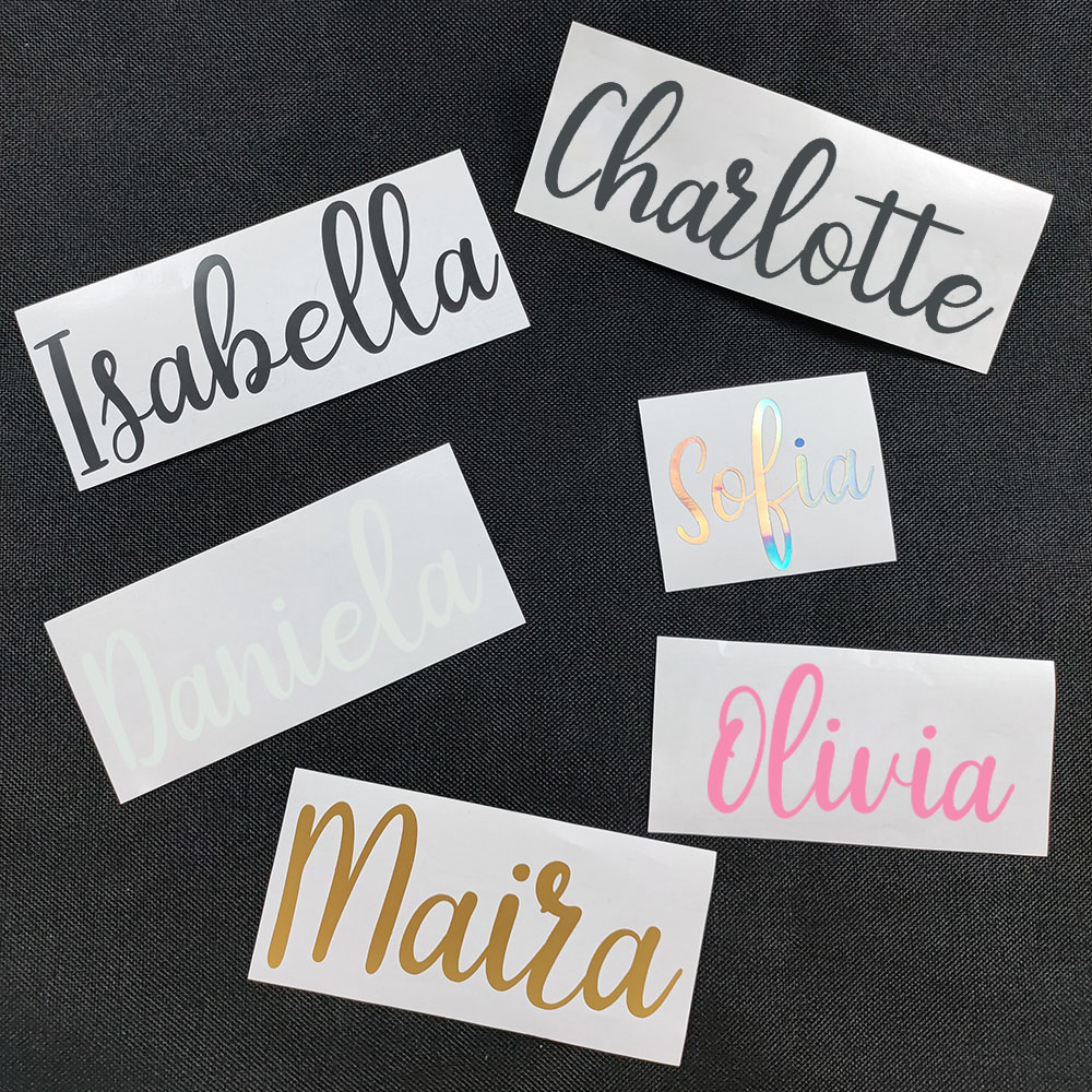 Home Decor Sticker - 1PC Customizable Name Removable Sticker For