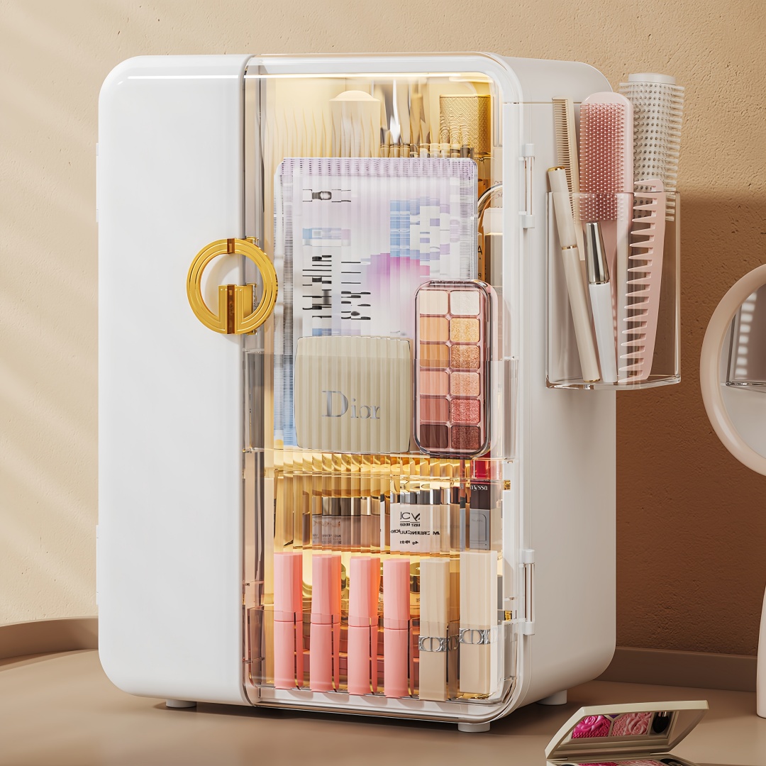 Vanity Home Decor - Large Capacity Acrylic Makeup Storage Box,
