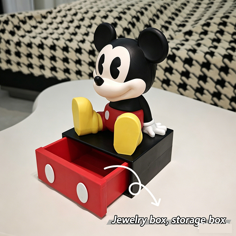 Vanity Home Decor - Cute Mouse Drawer Storage Box Desktop