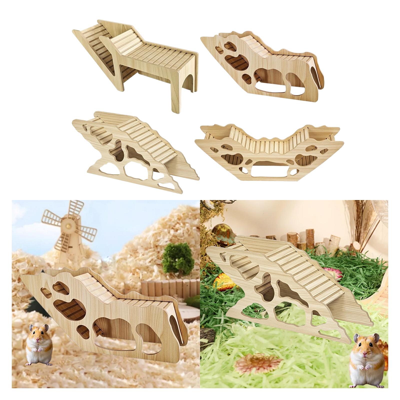 Home Decor Habitat - Hamster House and Habitat,with Climbing Ladder,Habitat