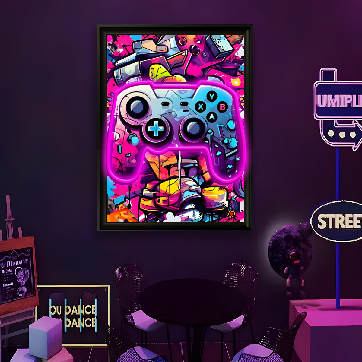 USB Powered LED Neon Light Fun - Home Decor Gift ulasan dan harga