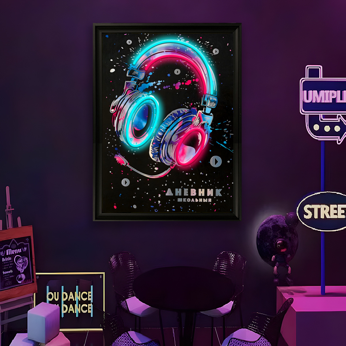 USB Powered LED Neon Light Fun - Home Decor Gift ulasan dan harga