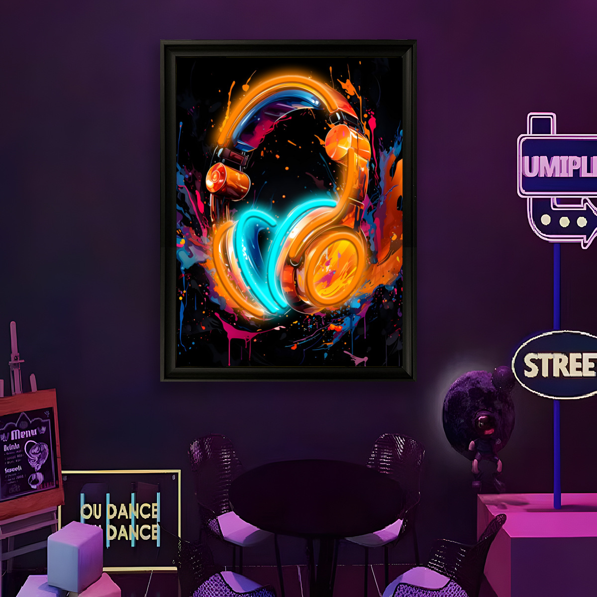 USB Powered LED Neon Light Fun - Home Decor Gift ulasan dan harga