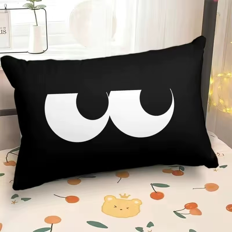 Funny Emoji Pillowcase Rectang - Home Decor Emoji ulasan dan harga