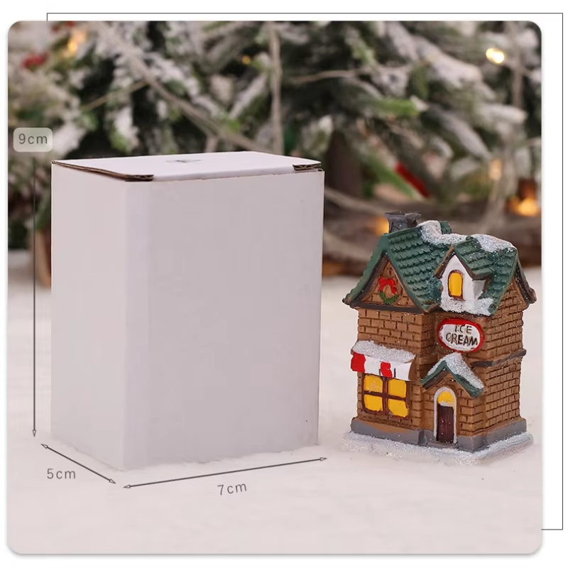1Pc Mini Christmas House Light - Home Xmas Decor Ideas ulasan dan harga