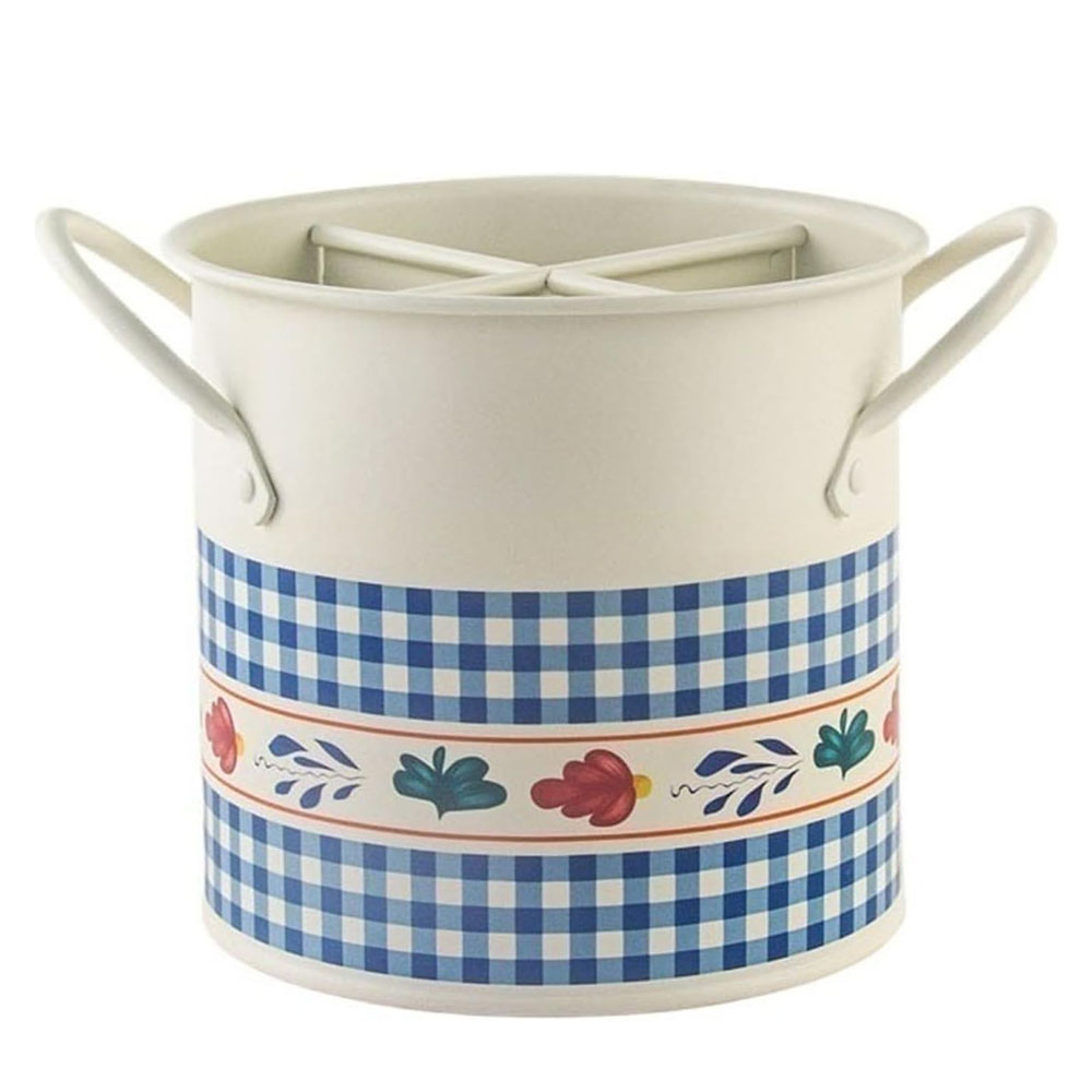 Retro Tableware Storage Bucket - Home Decor Retro ulasan dan harga