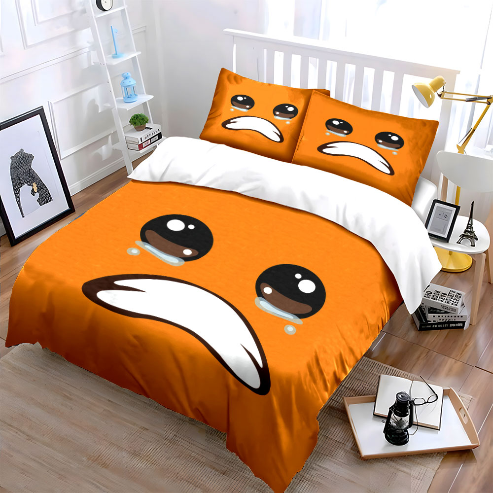 Cute Crying Orange Face Emoji  - Home Decor Emoji ulasan dan harga