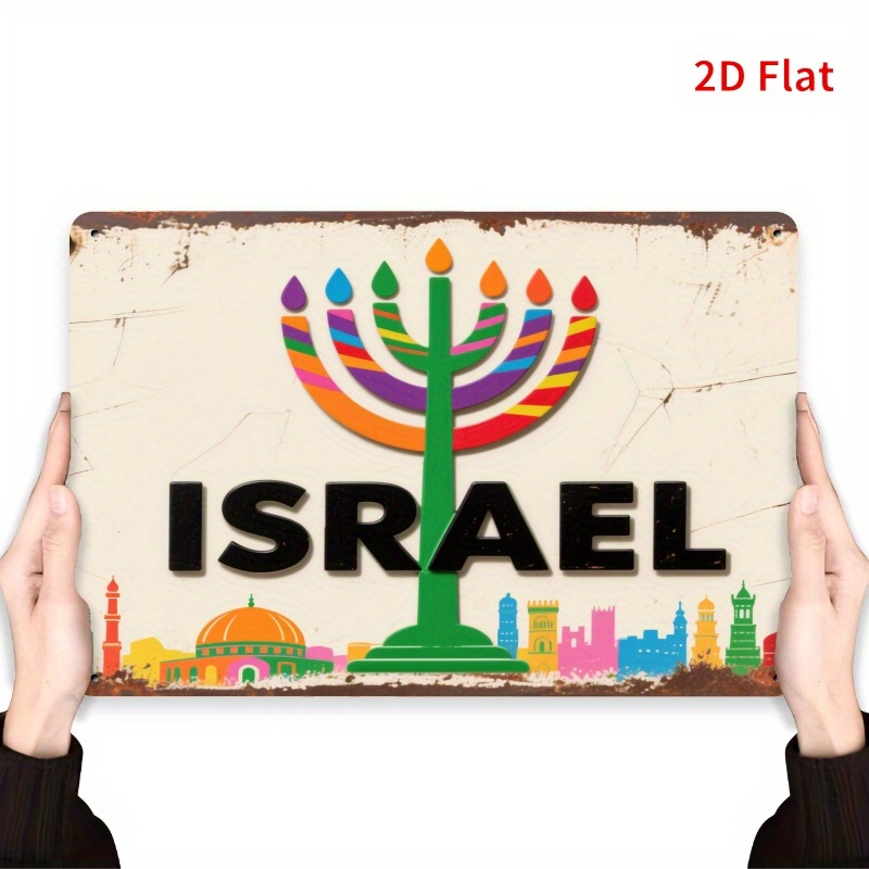 CIFBUY Vintage Aluminum Wall A - Home Decor Vintage ulasan dan harga