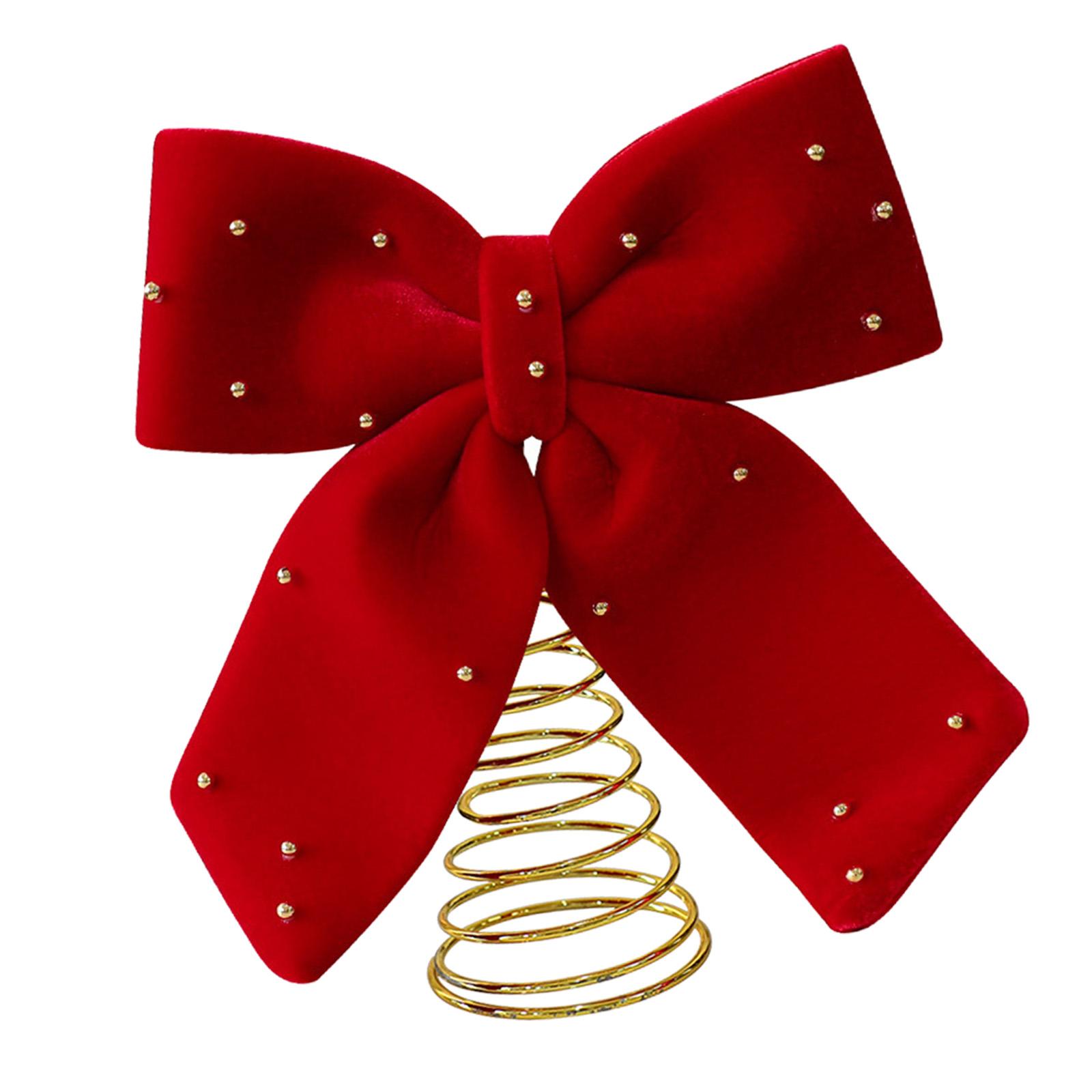 Elegant Red Bowknot Christmas  - Home Xmas Decor Ideas ulasan dan harga