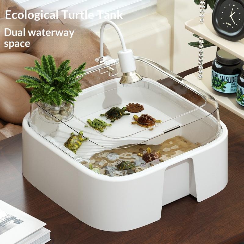 Transparent Turtle Tank Habita - Home Decor Habitat ulasan dan harga