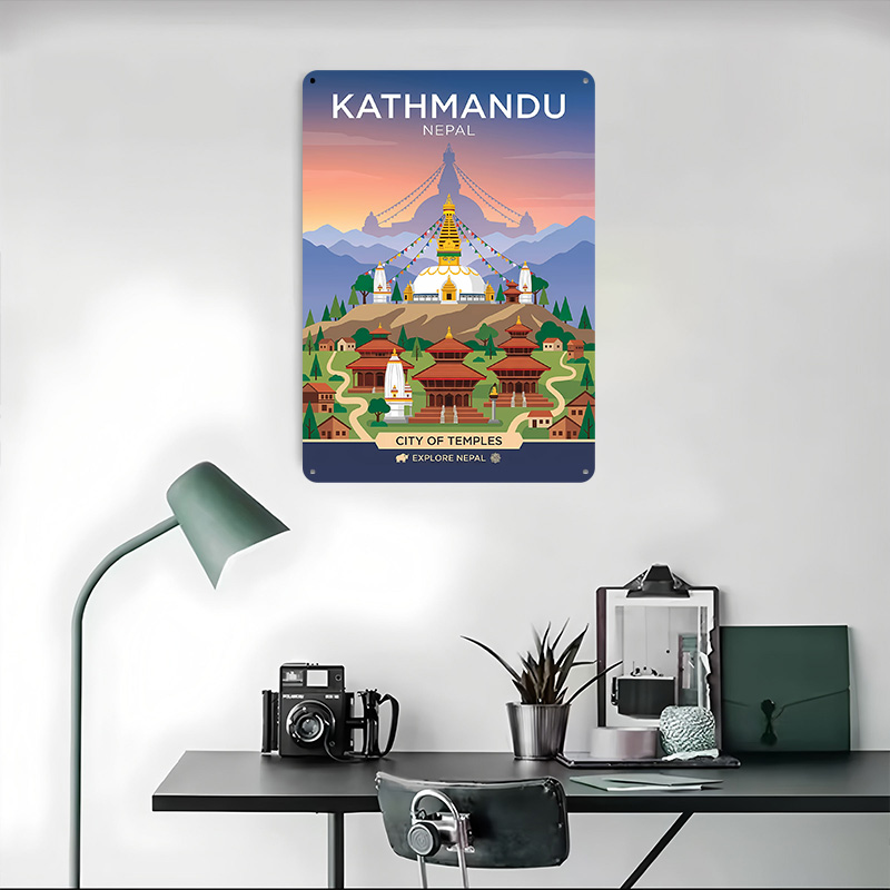 Kathmandu City of Temples Pers - Home Decor Kathmandu ulasan dan harga