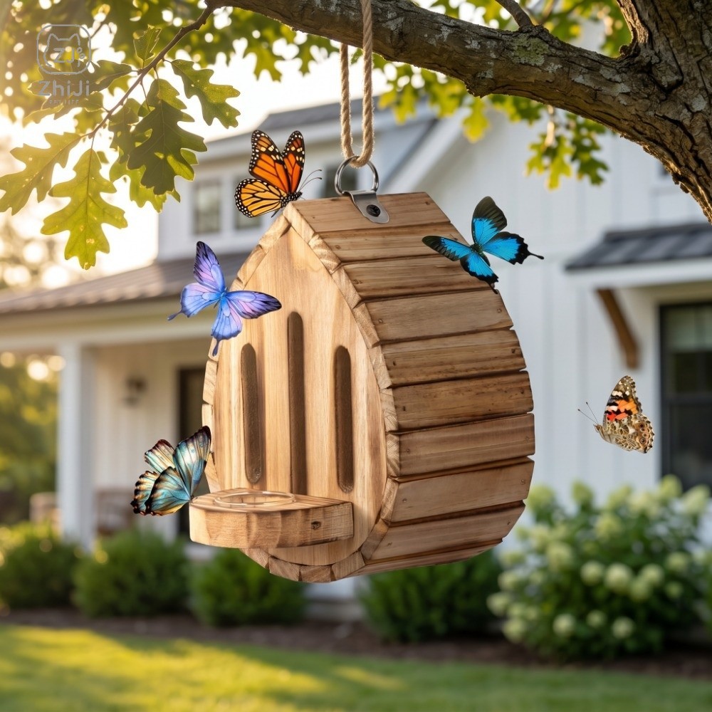 Home Decor Wooden Butterfly Ho - Home Decor Habitat ulasan dan harga