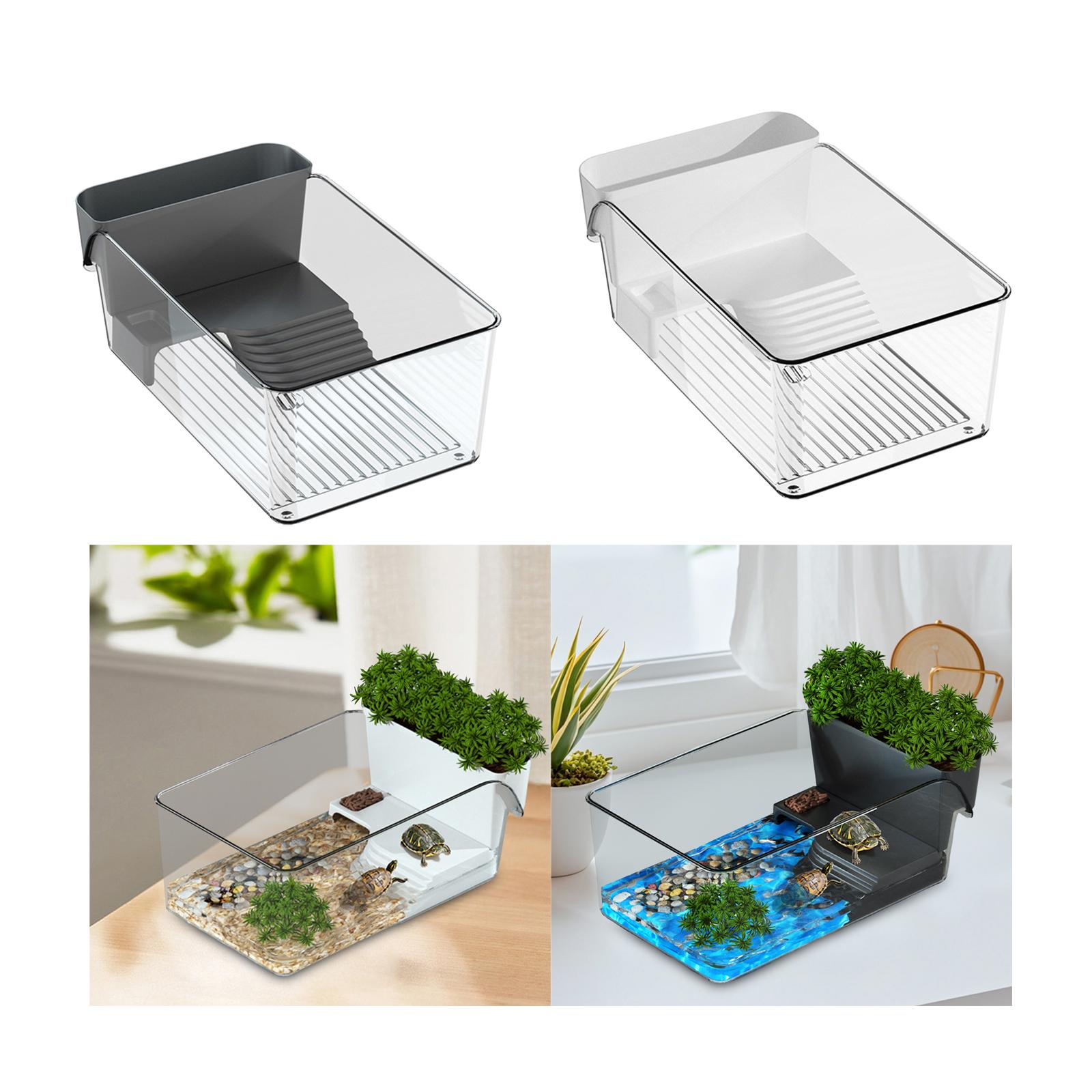 Small Turtle Tank, Reptile Hab - Home Decor Habitat ulasan dan harga