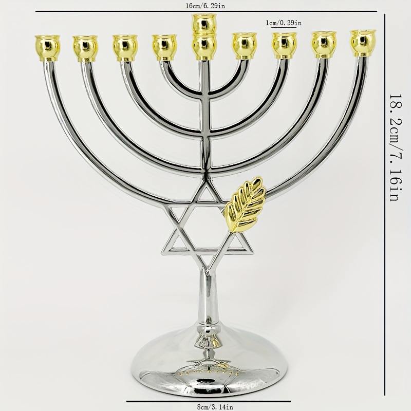 Hanukkah Menorah 9 Branch Cand - Home Decor Gift ulasan dan harga