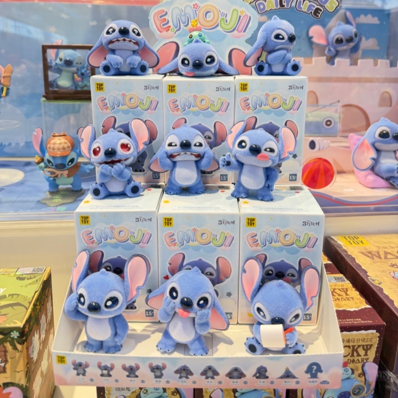 Toptoy  Stitch Emoji Blind Box - Home Decor Emoji ulasan dan harga