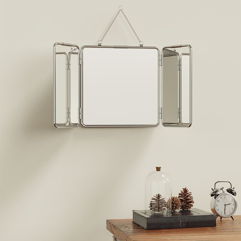 Ins Style Square Three Fold Wa - Vanity Home Decor ulasan dan harga