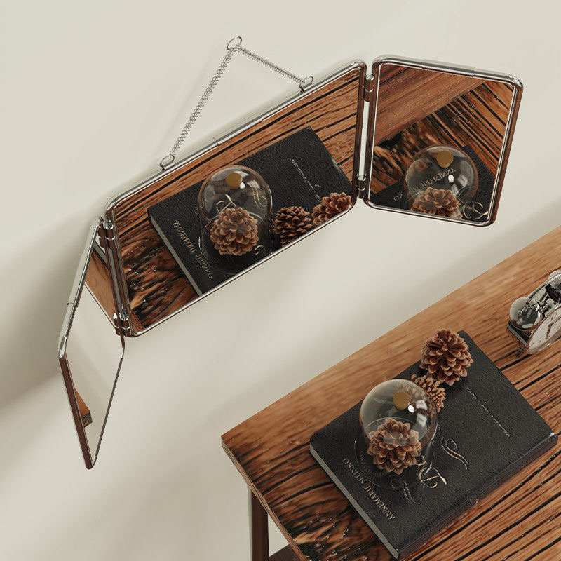 Ins Style Square Three Fold Wa - Vanity Home Decor ulasan dan harga