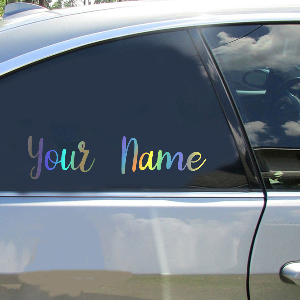 1PC Customizable Name Removabl - Home Decor Sticker ulasan dan harga
