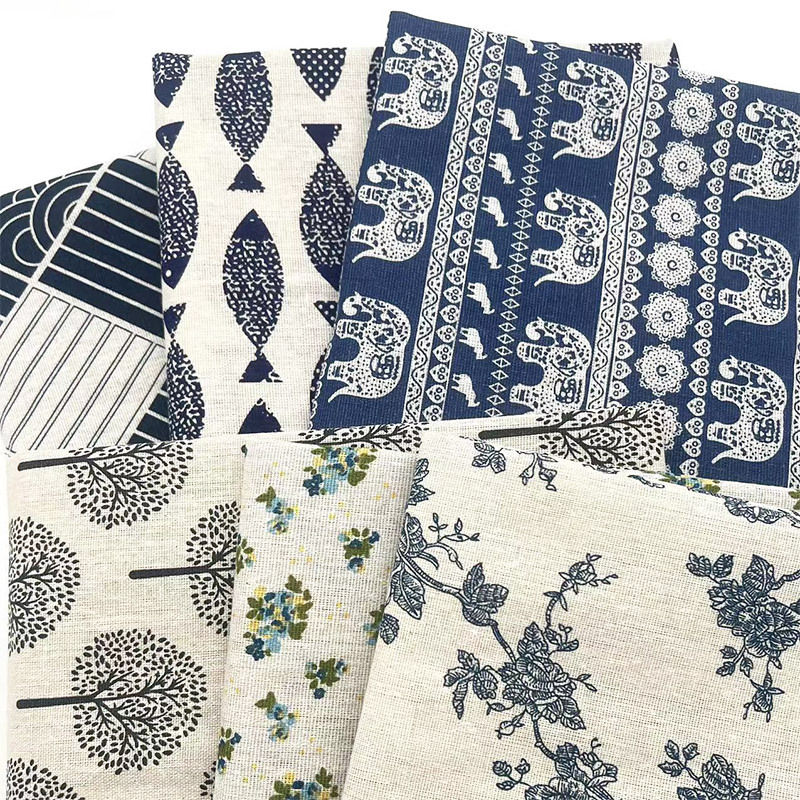 Retro Boho Floral Cotton Linen - Home Decor Retro ulasan dan harga