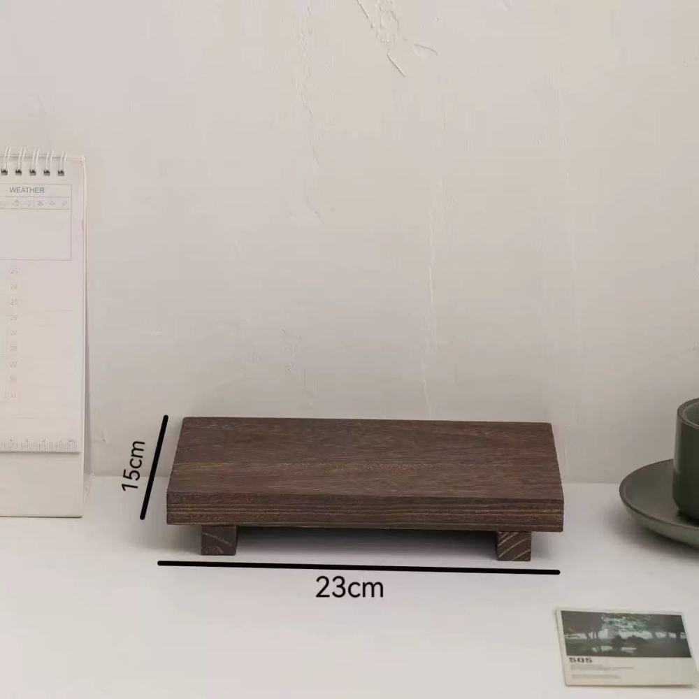 Wooden Organizer Tray Rectangu - Vanity Home Decor ulasan dan harga