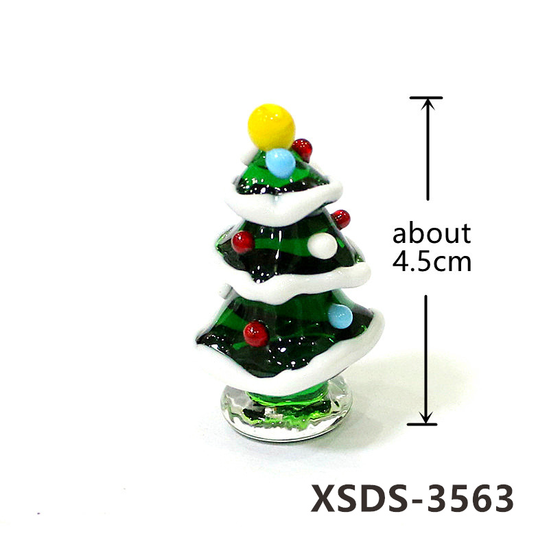 Custom Cute Murano Glass Chris - Home Xmas Decor Ideas ulasan dan harga