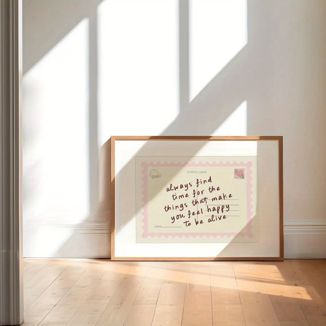 Retro Postcards That Encourage - Home Decor Retro ulasan dan harga