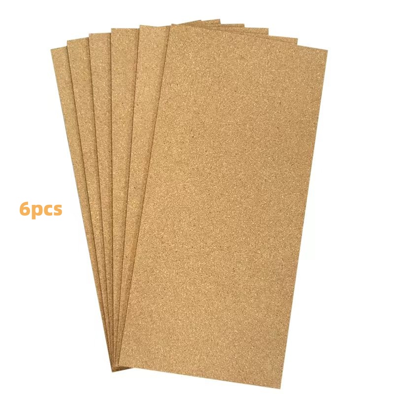 6-Piece Cork Board Bulletin Bo - Home Decor Vision Board ulasan dan harga