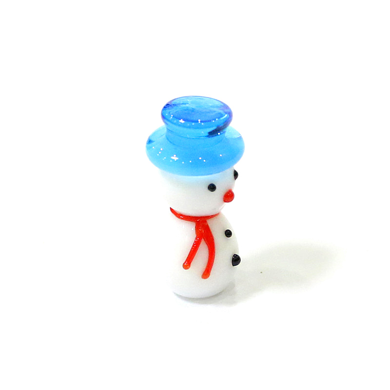 Mini Cute Glass Snowman Christ - Home Xmas Decor Ideas ulasan dan harga