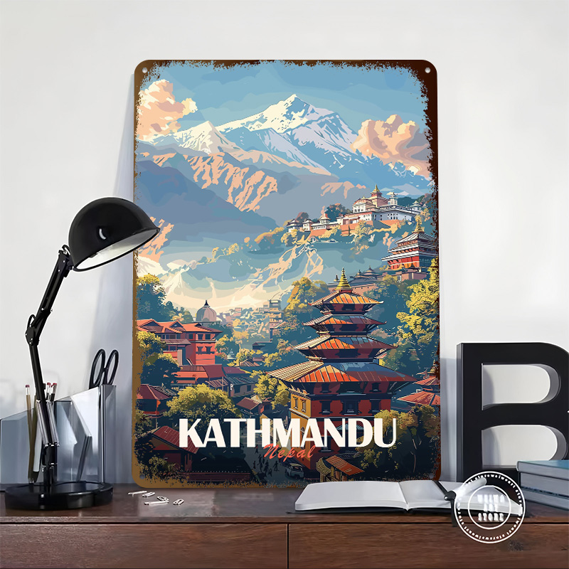 Kathmandu Nepal Cityscape Post - Home Decor Kathmandu ulasan dan harga