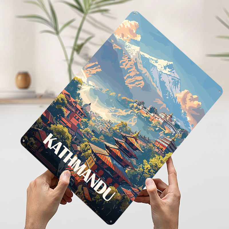 Kathmandu Nepal Cityscape Post - Home Decor Kathmandu ulasan dan harga