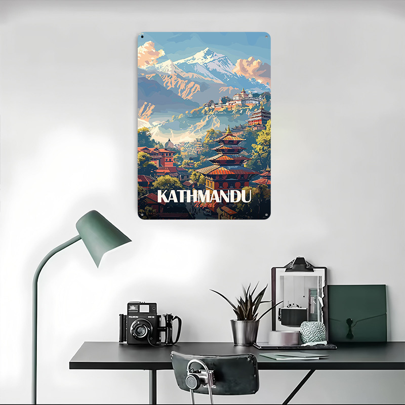 Kathmandu Nepal Cityscape Post - Home Decor Kathmandu ulasan dan harga