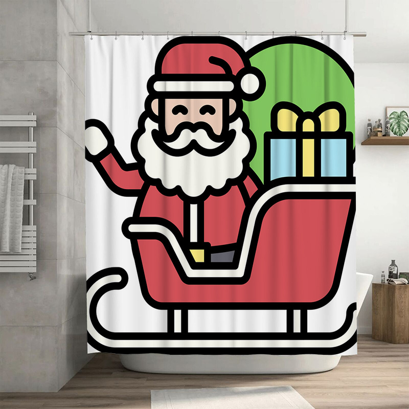 TU Christmas Santa Claus Showe - Home Xmas Decor Ideas ulasan dan harga