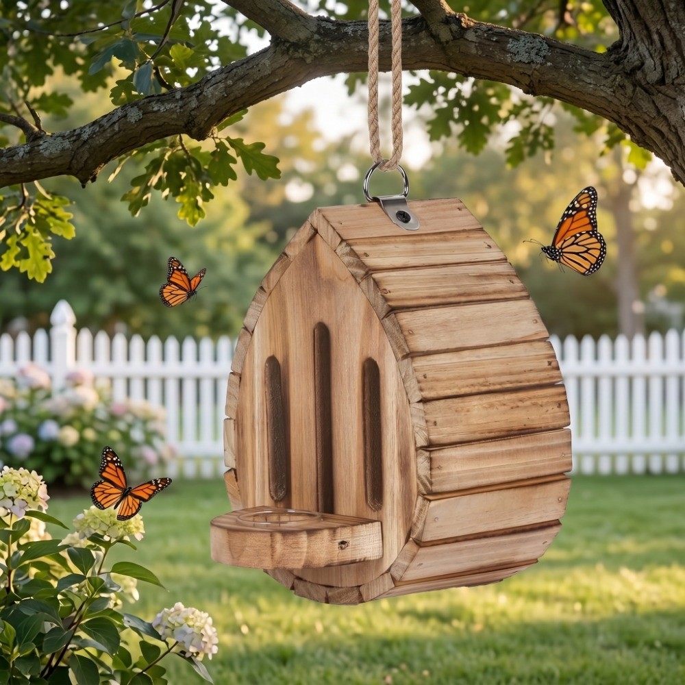 Home Decor Wooden Butterfly Ho - Home Decor Habitat ulasan dan harga