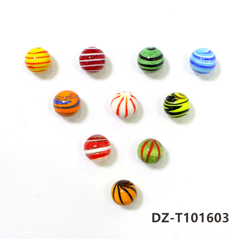 10pcs 16mm Rare Glass Marbles  - Home Xmas Decor Ideas ulasan dan harga