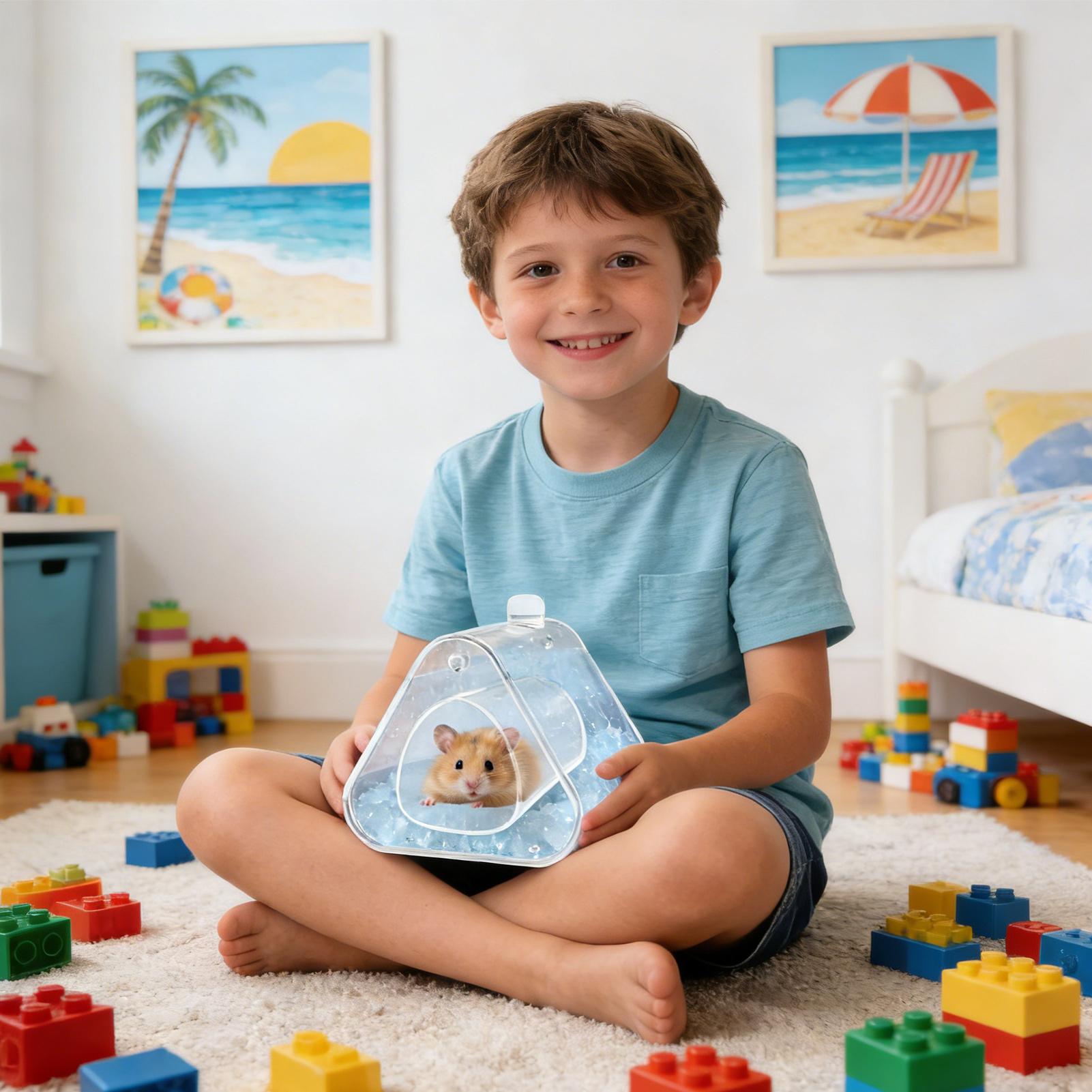 Hamster Cooling House Full Tra - Home Decor Habitat ulasan dan harga