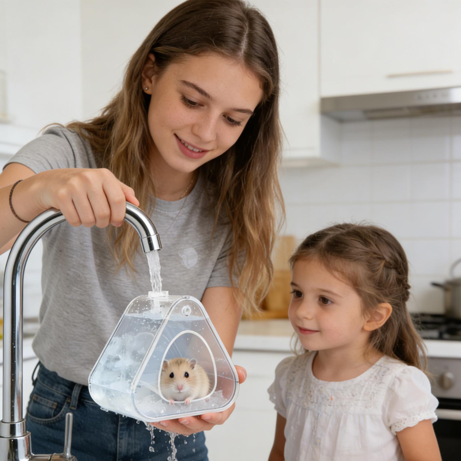 Hamster Cooling House Full Tra - Home Decor Habitat ulasan dan harga