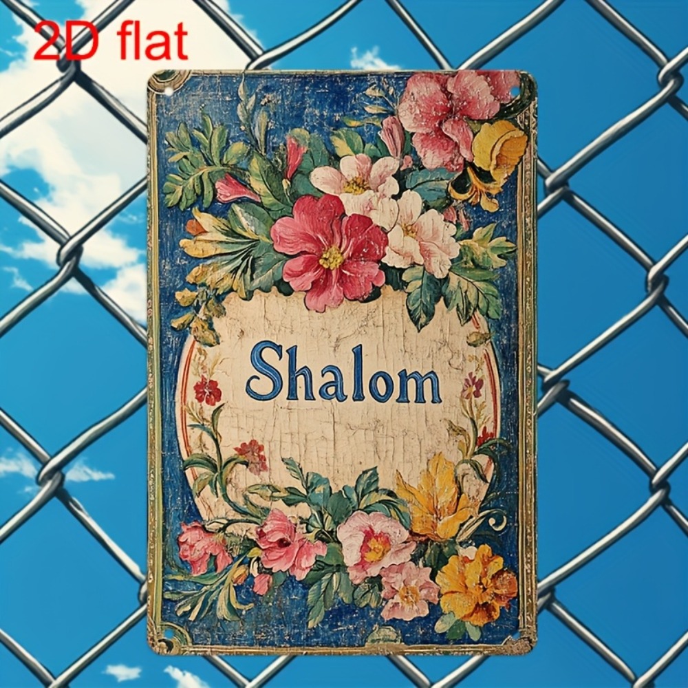 CIFBUY Vintage Floral Shalom A - Home Decor Vintage ulasan dan harga