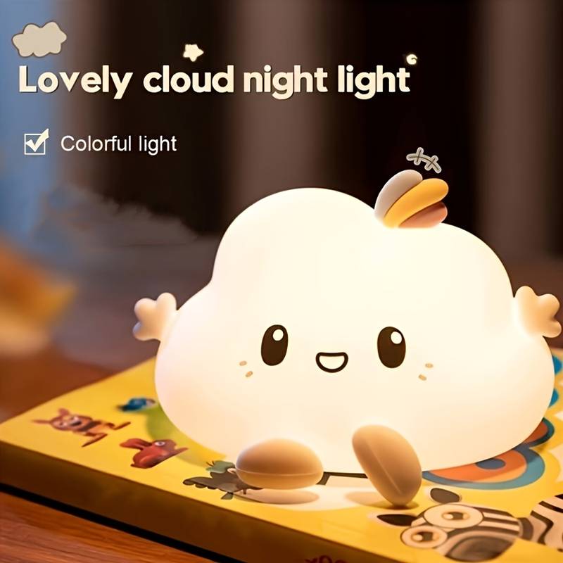 Cloud Night Light,Touch-Contro - Home Decor Gift ulasan dan harga