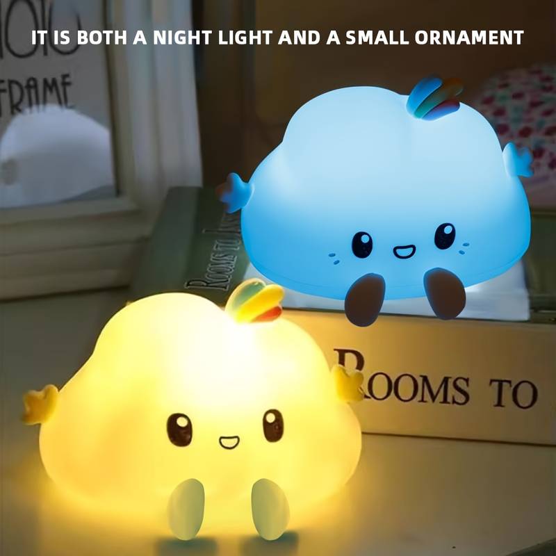 Cloud Night Light,Touch-Contro - Home Decor Gift ulasan dan harga