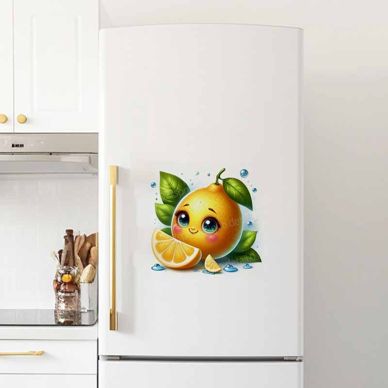 Cute Fruit Emoji Wall Stickers - Home Decor Emoji ulasan dan harga