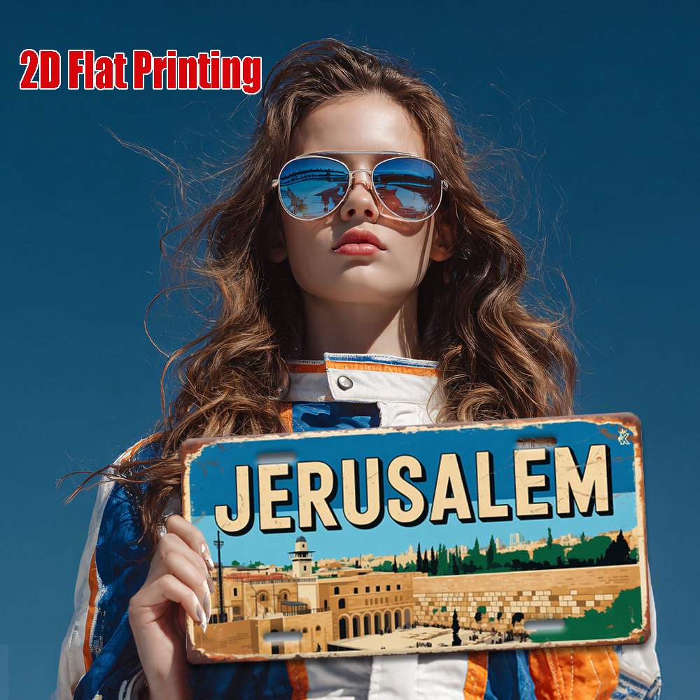 CIFBUY Vintage Jerusalem Citys - Home Decor Vintage ulasan dan harga